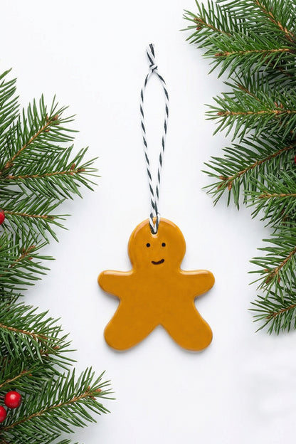 HANDCRAFTED CHRISTMAS TREE ORNAMENTS - SET of 7