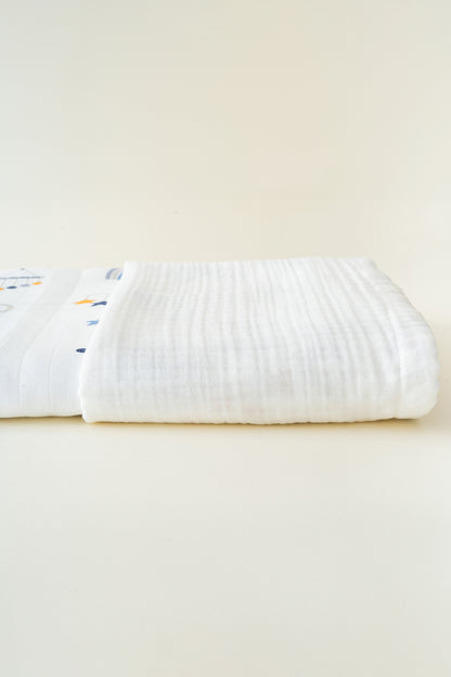 CLOUD CRINKLE-MUSSELIN-BABYDECKE