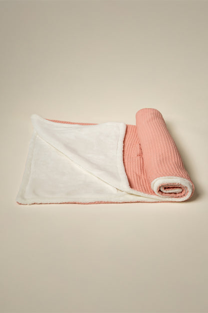ROSY WAFFEL-BABYDECKE