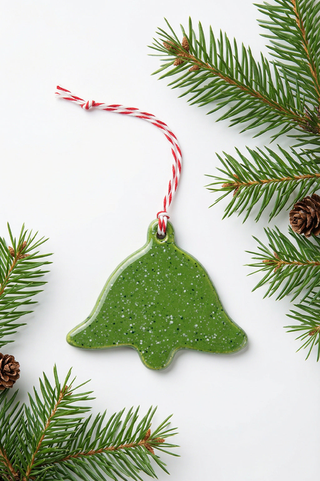 HANDCRAFTED CHRISTMAS TREE ORNAMENTS - SET of 7