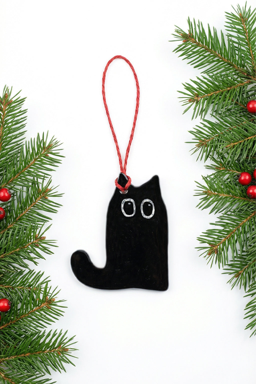 HANDCRAFTED CHRISTMAS TREE ORNAMENTS - SET of 7